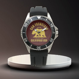 San Francisco Retro California Travel Armbandsur