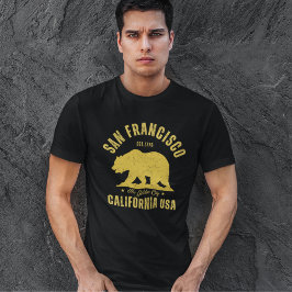 San Francisco Retro California Travel T Shirt