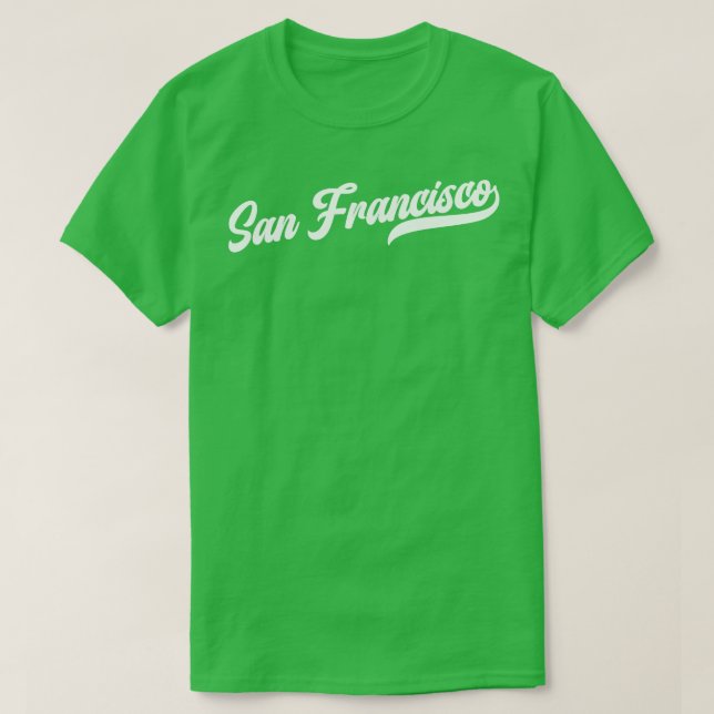 San Francisco Retro San Francisco 49ers T Shirt (Design framsida)