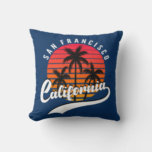 San Francisco Retro Solnedgångskastkudde Kudde