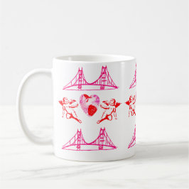 San Francisco Rosa Cupids Kaffemugg
