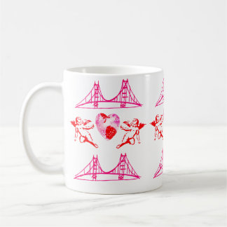 San Francisco Rosa Cupids Kaffemugg