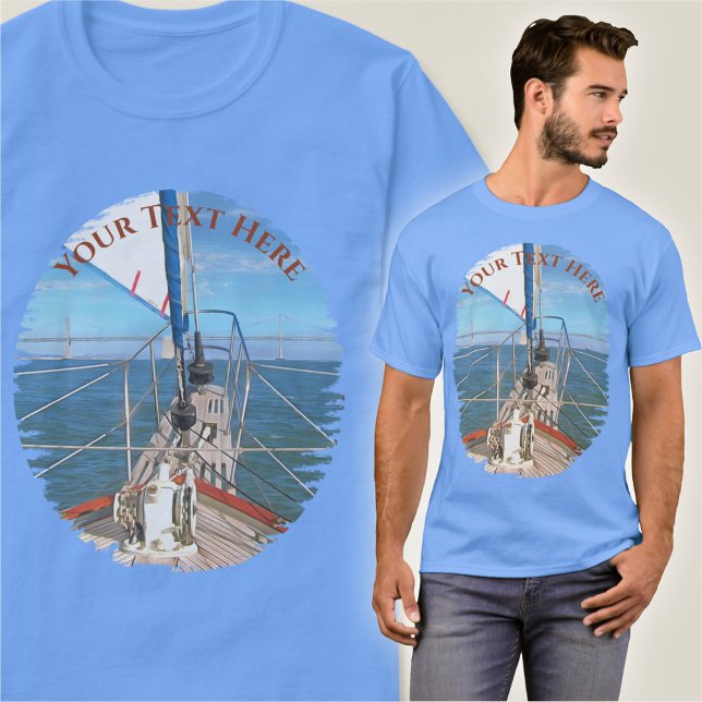 San Francisco Sailing 0869 T Shirt (Skapare uppladdad)
