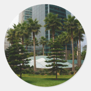 San Francisco Salesforce Park #3 Stickers Runt Klistermärke