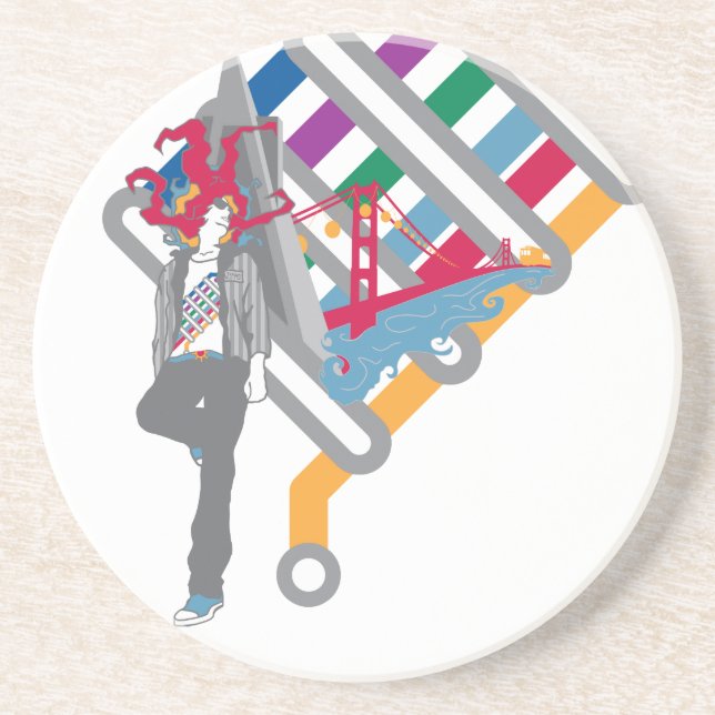 san francisco scen underlägg (Framsidan)