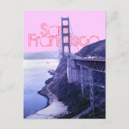 San Francisco (SF) Golden Grind Bridge Vykort