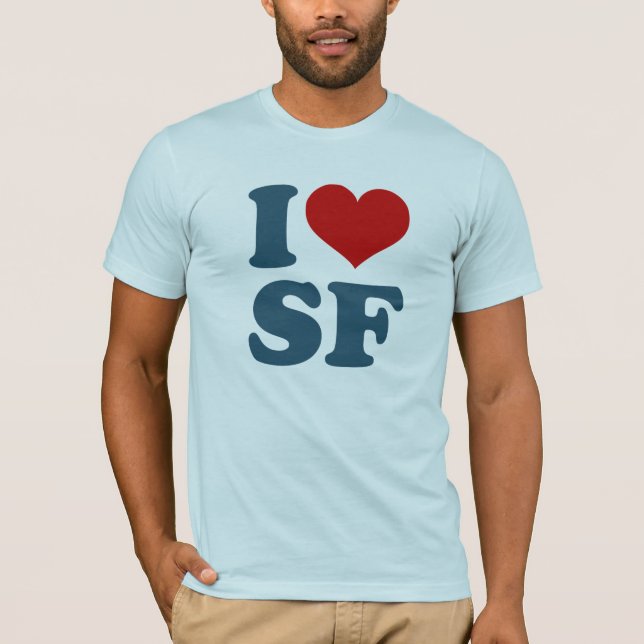 San Francisco Shirt Tee Shirt (Framsida)