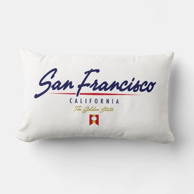 San Francisco skrivar Lumbarkudde (Framsida)