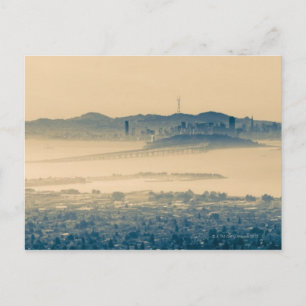 San Francisco skyline California USA Vykort