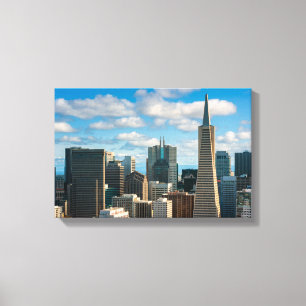 San Francisco Skyline Canvastryck