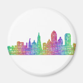 San Francisco skyline Magnet