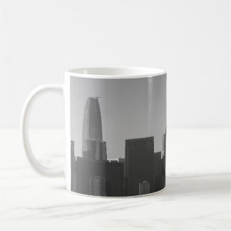 San Francisco Skyline Monochrome - Cityscape Photo Kaffemugg
