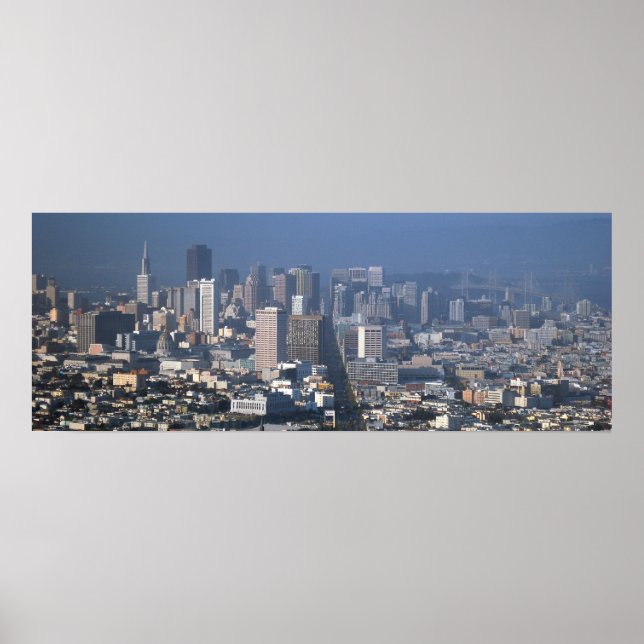 San Francisco Skyline Poster (Framsidan)