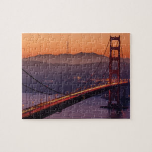 San Francisco Skyline SF Gloden Grind Bridge Pussel