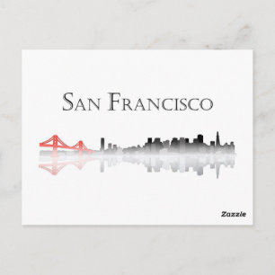 San Francisco Skyline vykort