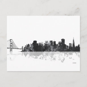 SAN FRANCISCO SKYLINE VYKORT