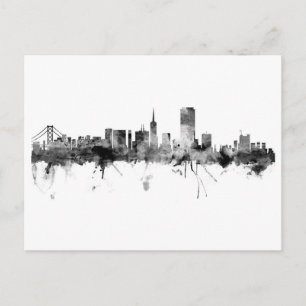 San Francisco Skyline vykort