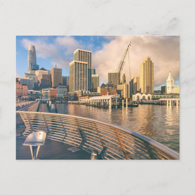 San Francisco Skyline Vykort (Framsida)