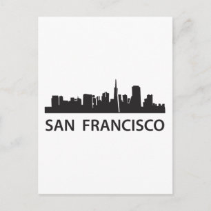 San Francisco Skyline Vykort