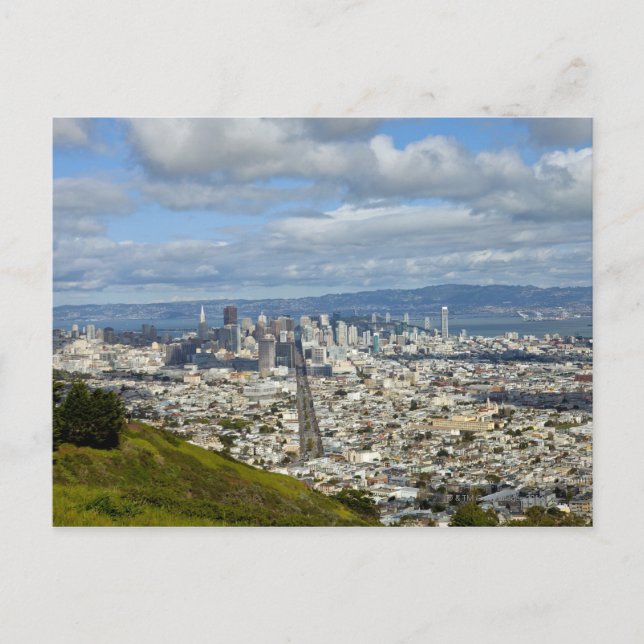 San Francisco skyline Vykort (Framsida)