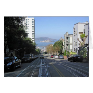 San Francisco-slussgator Hälsningskort