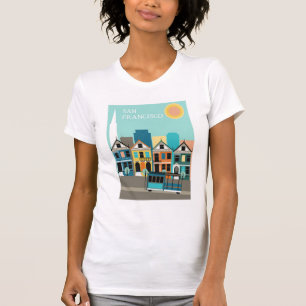 San Francisco Söt Art T Shirt