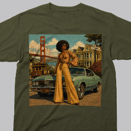 San Francisco Soul Retro Vintage Stil T Shirt