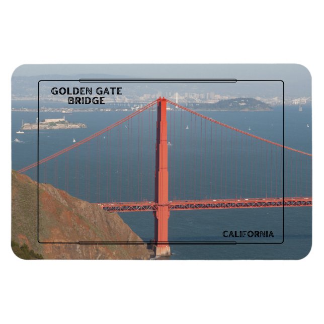 San Francisco Souvenir Magnet (Horisontell)
