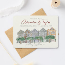 San Francisco Spara datuminbjudan Inbjudningar