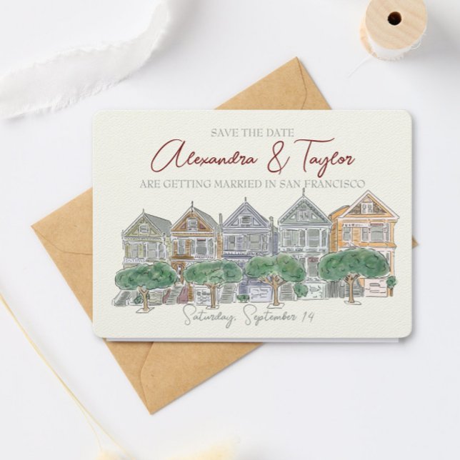 San Francisco Spara datuminbjudan Inbjudningar (Skapare uppladdad)