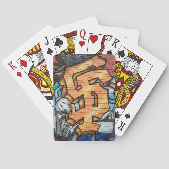 San Francisco-spelkort Casinokort (Baksidan)