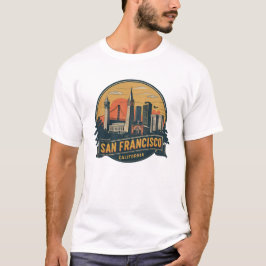 San Francisco stad Kalifornien USA T Shirt