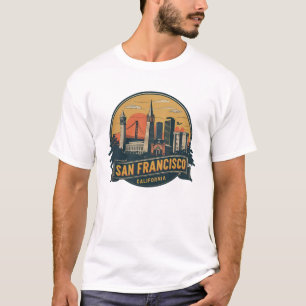 San Francisco stad Kalifornien USA T Shirt