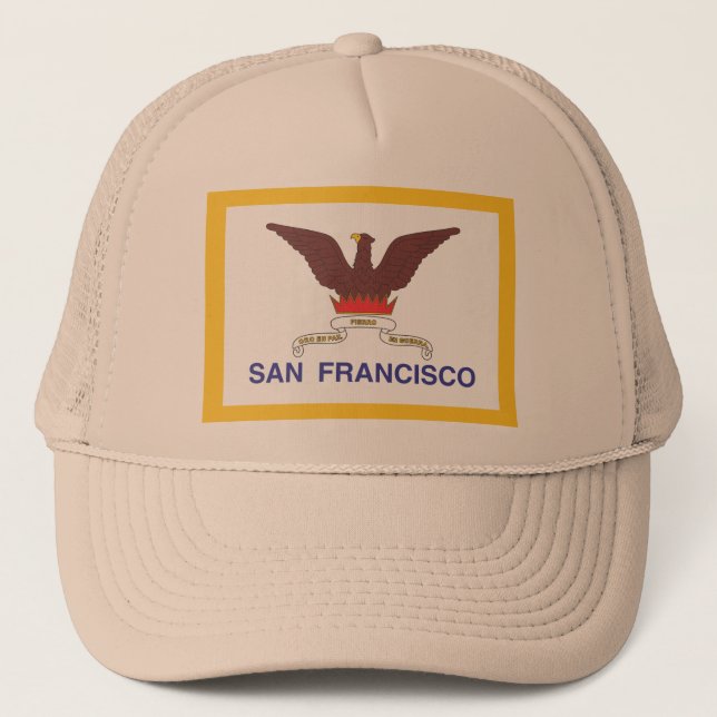 San Francisco-stadens flagga Keps (Framsida)