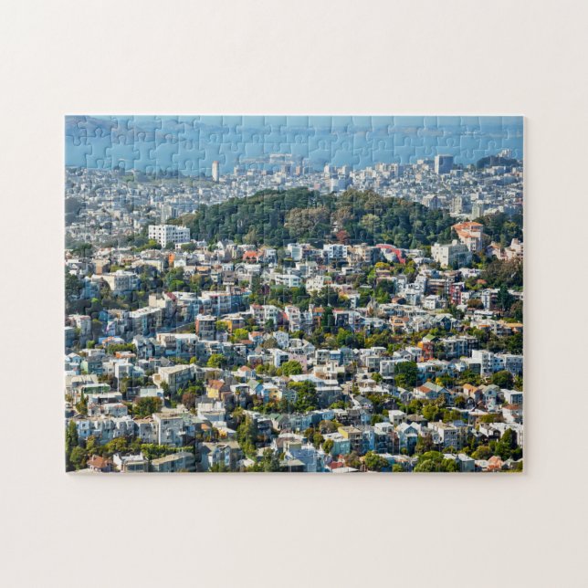San Francisco Stadsvy Pussel (Horisontell)