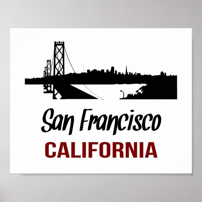 San Francisco (standard bild ram storlek) Poster (Framsidan)