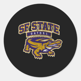 San Francisco State Sfsu Gators Large Runt Klistermärke