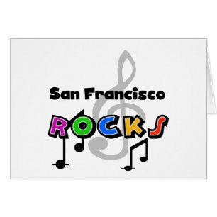 San Francisco stenar Hälsningskort