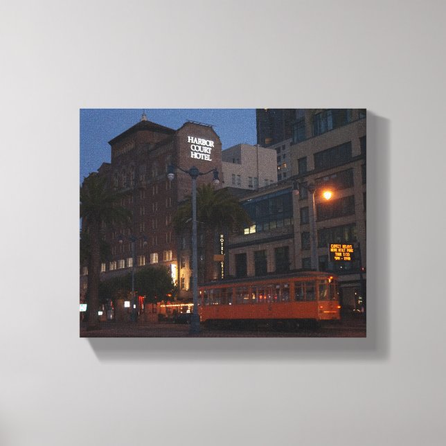 San Francisco Street-bil #2 Canvas (Framsida)