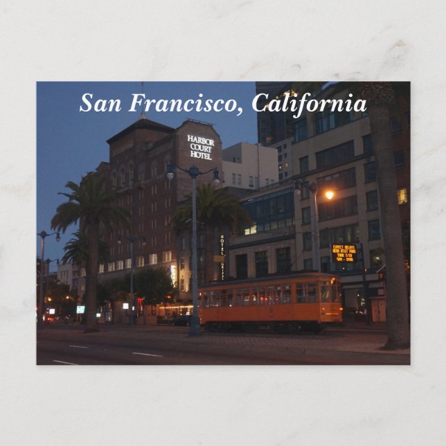 San Francisco Street-bil #2 vykort (Framsida)