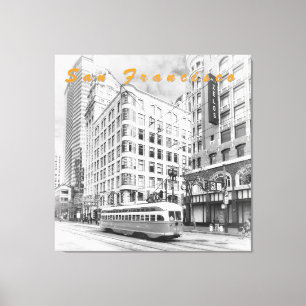 San Francisco Street Canvastryck
