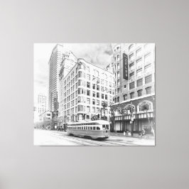 San Francisco Street Canvastryck