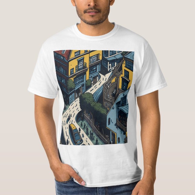San Francisco Street T Shirt (Framsida)