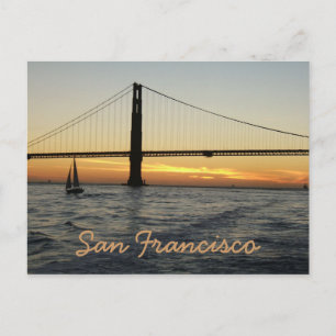 San Francisco Sunset Vykort