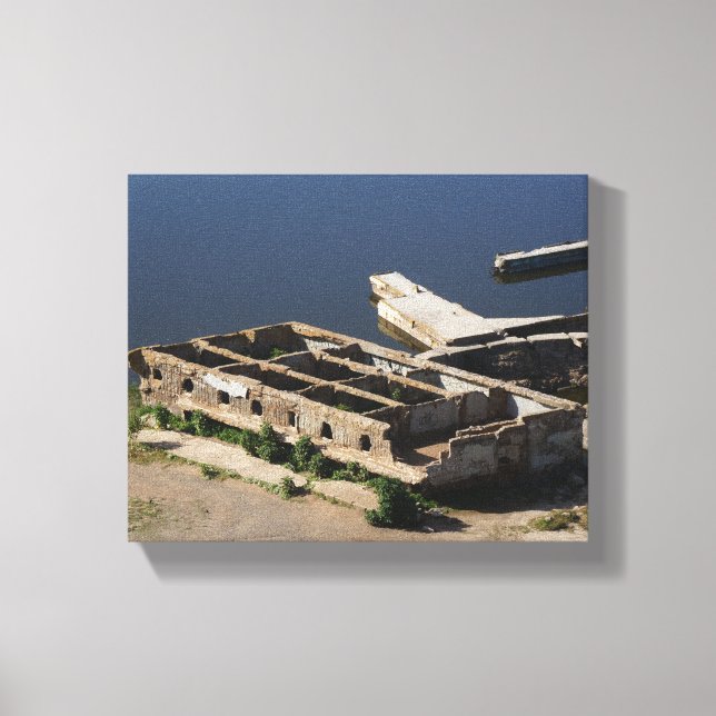 San Francisco Sutro Baths Ruins #2 Canvas (Framsida)