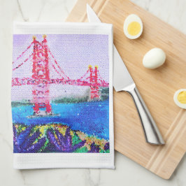 San Francisco Tea Towel Kökshandduk