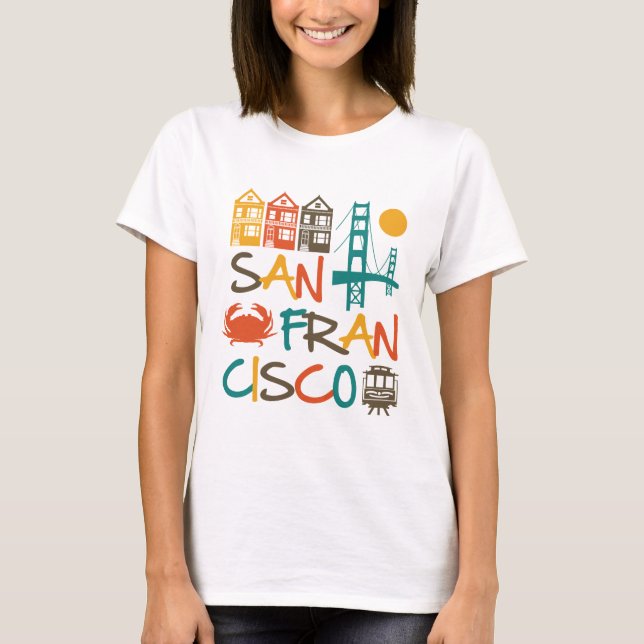 San Francisco Tee Shirt (Framsida)