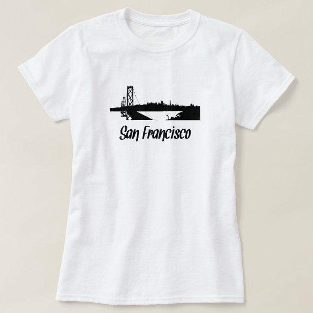 San Francisco Tee Shirt (Design framsida)