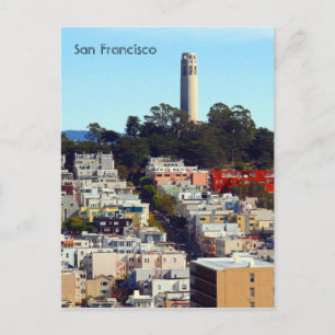 san francisco torn vykort
