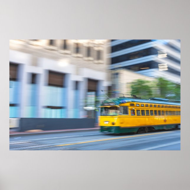 San Francisco Trolley Buss Poster (Framsidan)